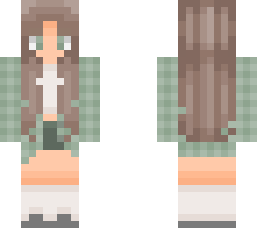 green plaid jacket