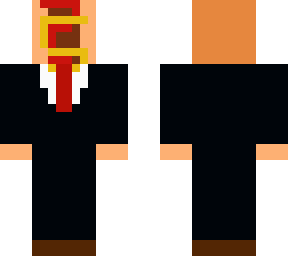 hotdog67 in a suit.