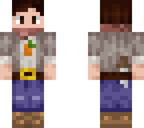 kumquat boy with a mask, and a knife in his belt
