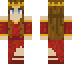 queen in red