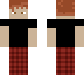 red haired christmas skin