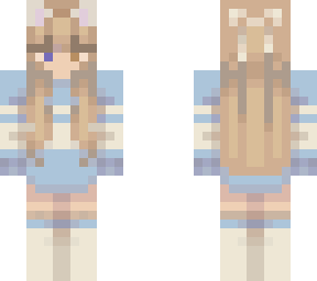 silly cat tgirl (with different eyes bc i keep thinking of things to change/make better):3