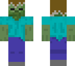 zombie wearing sunblocker