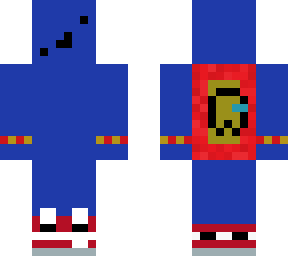 blue guy sneakers