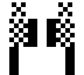 checker face