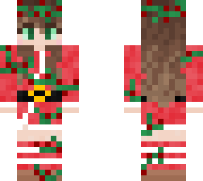 christmas flower girl