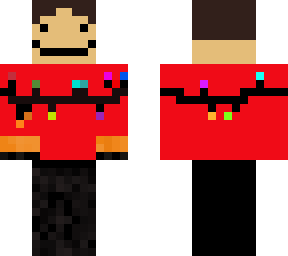 christmas skin guy