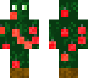 christmas tree with red ornaments