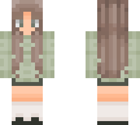 green sweater girl