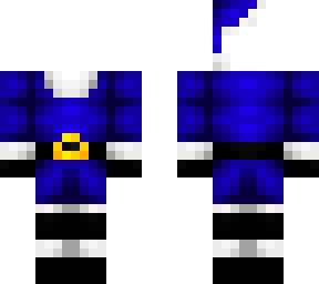 ob - dark blue santa suit w/ santa hat