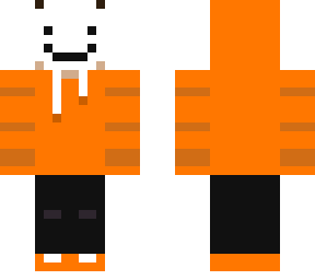 orange (mask down)