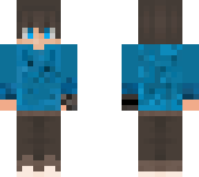 blue sweter boy