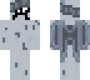 corrupted statue of an angel