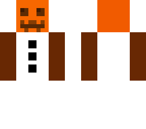 just a snow man like in minecraft