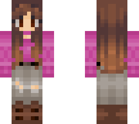 magenta sweater