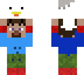 mc movie steve (w/chiken)