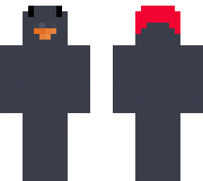 santa hat duck