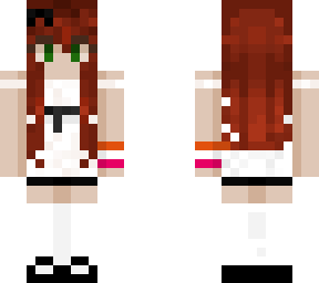 skin fofa ruiva com laos e bandeira lsbica