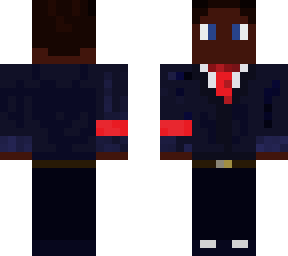 suit with armbdand
