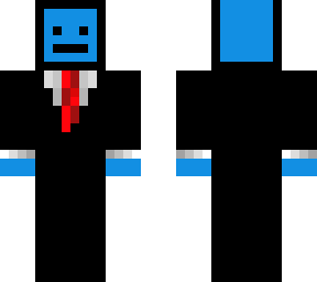 blue guy w/ tie