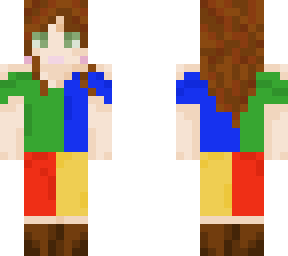 color block gorl