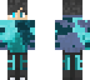 mix blue teal