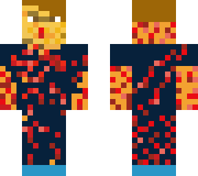 my firs skin made