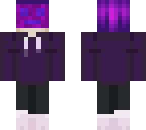neon purple boy