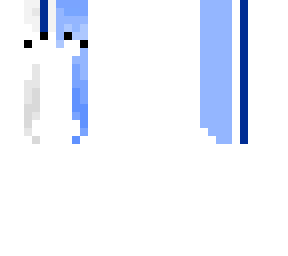 simple hair base (white/blue)