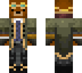 simple recolor for steampunk bear