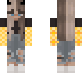 split dye duck girl