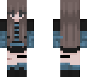 blue girl