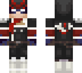 captain falcon (black, white, red)