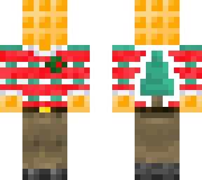 christmas waffle
