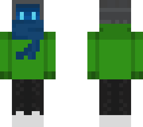 green hoodie/sweater tv head