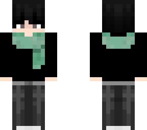 green scarf ditorie