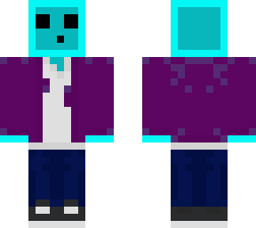 mcfluffyyy (new main skin) blue slime