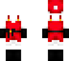 ob - red female elf/santa suit