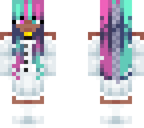 snowy aurora