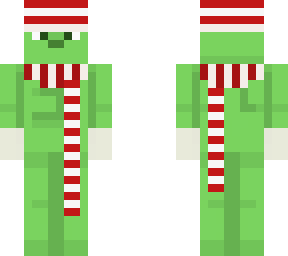 the grinch in the hat and scarf