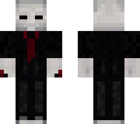 a ghost but with a suit
