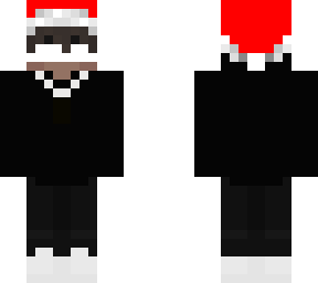 black white blindfold christmas