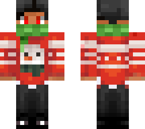 christmas mango w a scarf