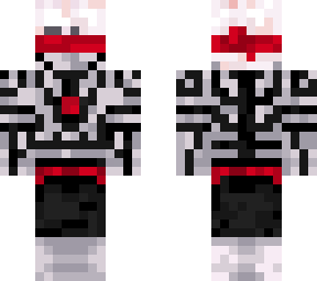demon with blindfold
