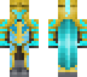 golden blue knight