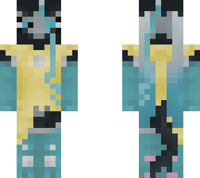 Mega-Lucario Z | Minecraft Skin