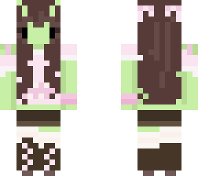 pink alien girl