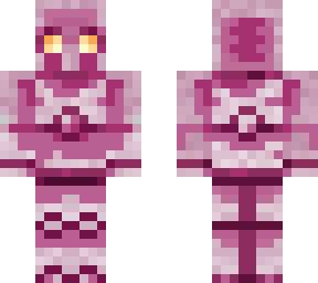 pink copper golem