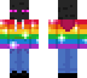 sparkly pride enderman