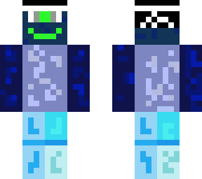 blauwe kneus